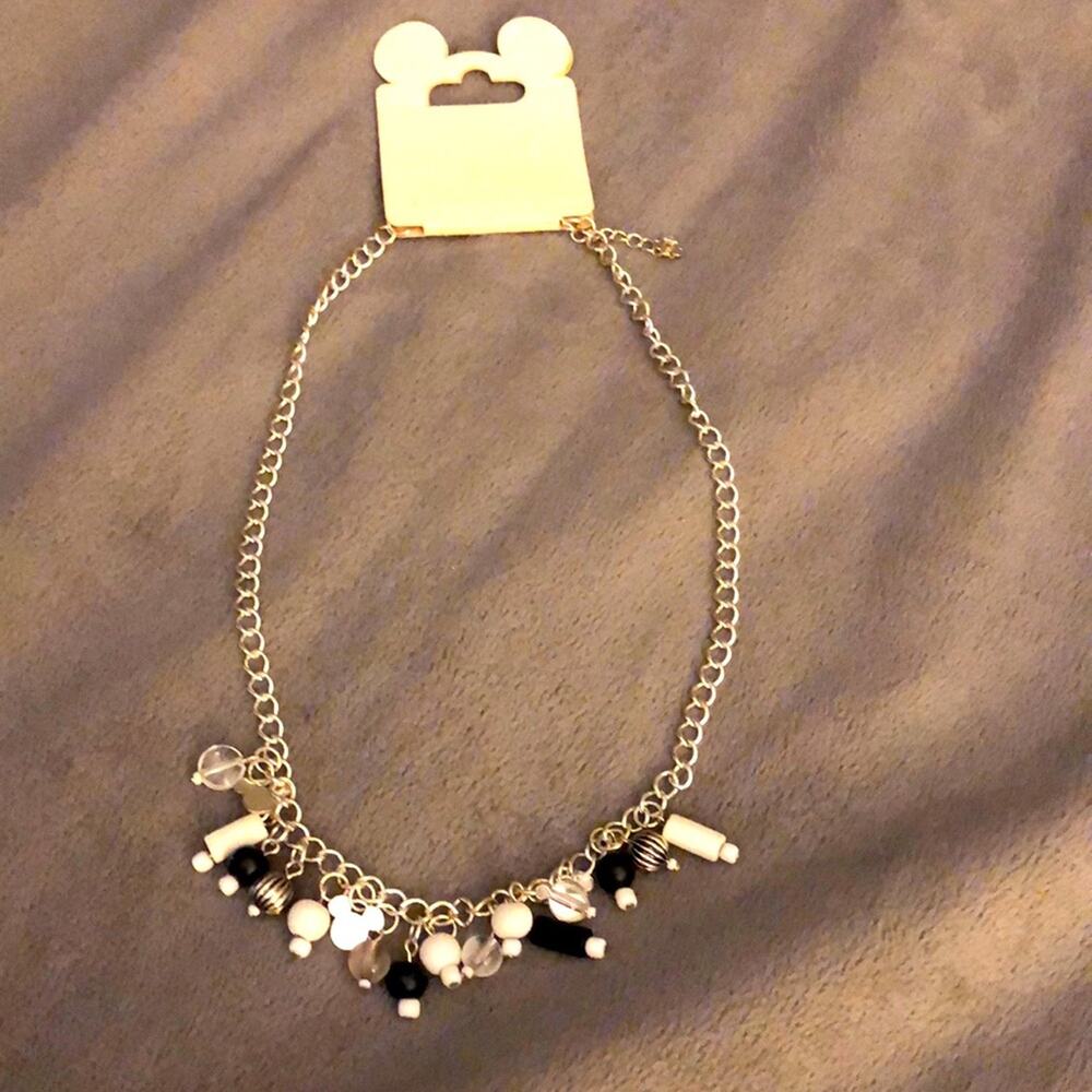 Disney Mickey Mouse Charms Choker Necklace